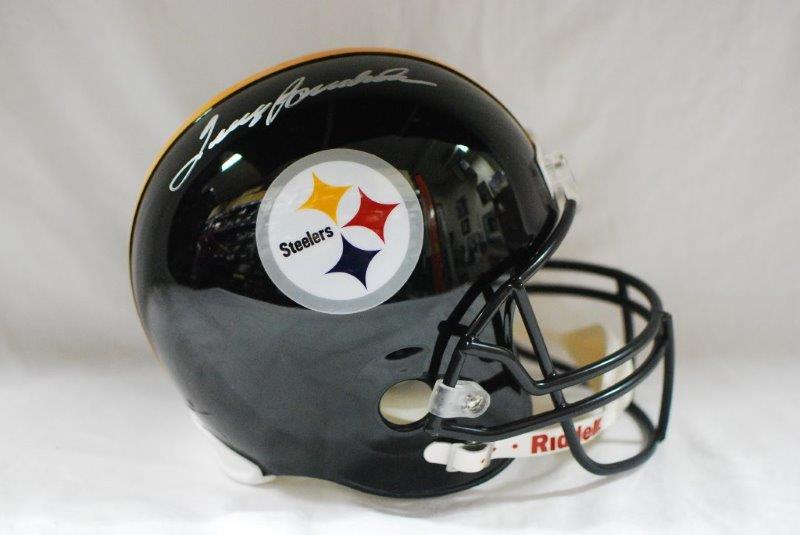 Terry Bradshaw Autographed Pittsburgh Steelers Helmet