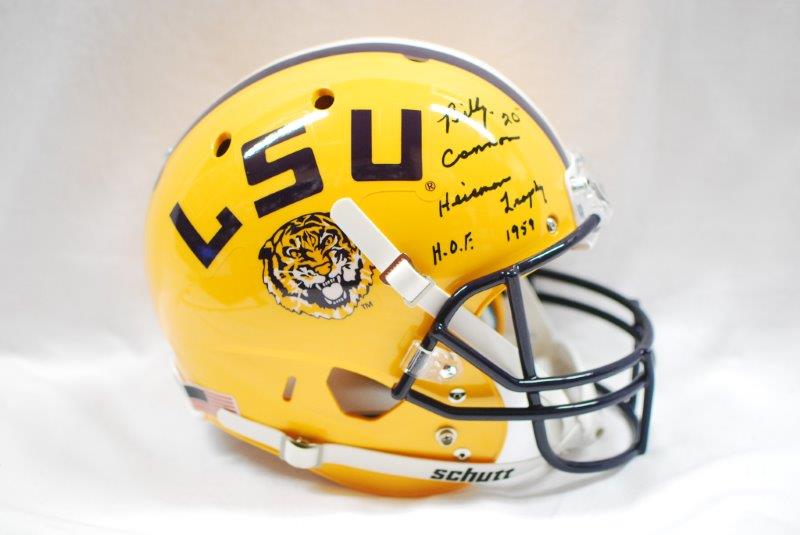 Billy cannon signed store helmet